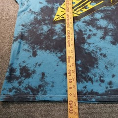 Pierce the Veil Blue Tie Dye Shirt Mens 2XL Punk Rock Post Hardcore Submarine