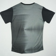 En Noir Mens Abstract Gradient T-Shirt Grey Black Streetwear Made in USA 21×30