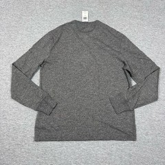 Polo Ralph Lauren Shirt Mens Large Gray Pepper Henley Long Sleeve Outdoor NEW