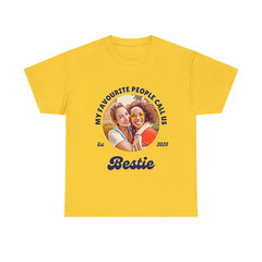 Customise Your Own Photo Unisex T-shirt – My Favourite People Call Me