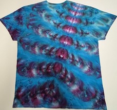 Handmade Ice Tie Dye Adult T-Shirt Unisex Size XL Multicolored Gildan Tee NEW