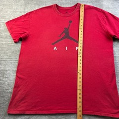 Jordan Shirt Mens 3XL XXXL Red Big Logo Air Tee Cotton Jumpman