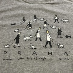 Praha Prague Czech Republic City Of Dogs Shirt