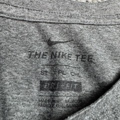 Nike Shirt Mens Small Tall Training Gym Running Dri-Fit Legend Carbon Gray