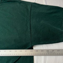 Vintage Y2K Newburyport Massachusetts Spellout T Shirt TULTEX Size XL Green