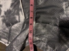 H&M 2-Piece Loose Fit Resort Shirt / Mesh Shorts Size XL Grey Beach Casual
