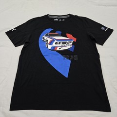 EUC Size MEDIUM Puma x BMW Motorsports Vintage Car T-Shirt 1975 MMS Graphic Tee