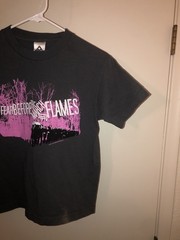 VTG 2004 Fear Before The March Of Flames Art Damage Hardcore Band T-Shirt Sz XS