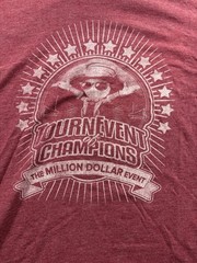 2017 Tachi Palace Tournament of Champions Million Dollar Event Red T-Shirt XL