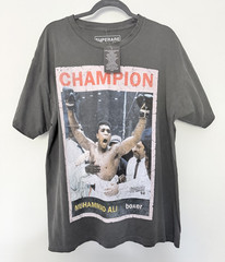 NWT Muhammad Ali 1964 Short Sleeve Sz L Legend Boxer Heavyweight champion Shirt