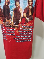 M.A.N.A Drama Y Luz 2012 Band Tour T-Shirt Red Men’s Size Medium