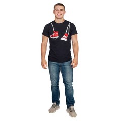 Step Bros Sneakers Shoe Hanging Halloween Movie Cosplay T-Shirt Tee