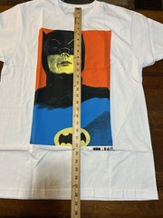 NEW Bait X Batman Men’s Large T Shirt Adam West DC Comics Art Modern White