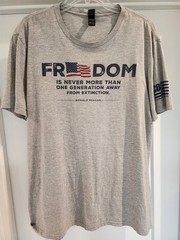 America Freedom Ronald Reagan Men’s t-shirt Convention of States COS Action (XL)