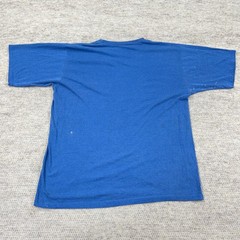 Vintage Walmart Shirt Men XL Blue 90s Single Stitch USA Grunge Thrashed Faded *