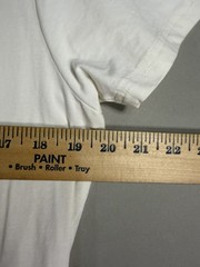 Kenneth Cole T Shirt SM White Crew Neck Short Sleeve Slim Fit Soft Tee