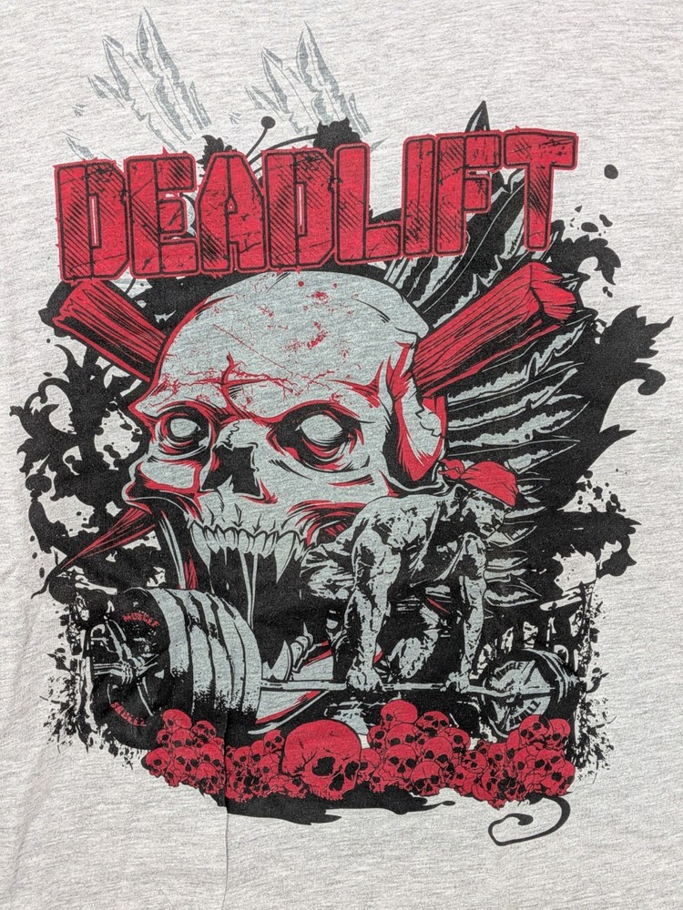 Deadlift T-Shirt Gym Workout Motivation | NEW | FREE SHIPPING!