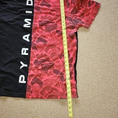 Lot of 4 Men’s BLACK PYRAMID Sz L, XL,XXL, XXXL Short Sleeved T-Shirts