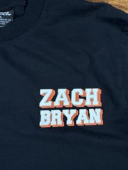 Zach Bryan American Heartbreak Tour Shirt Long Sleeve Black Small