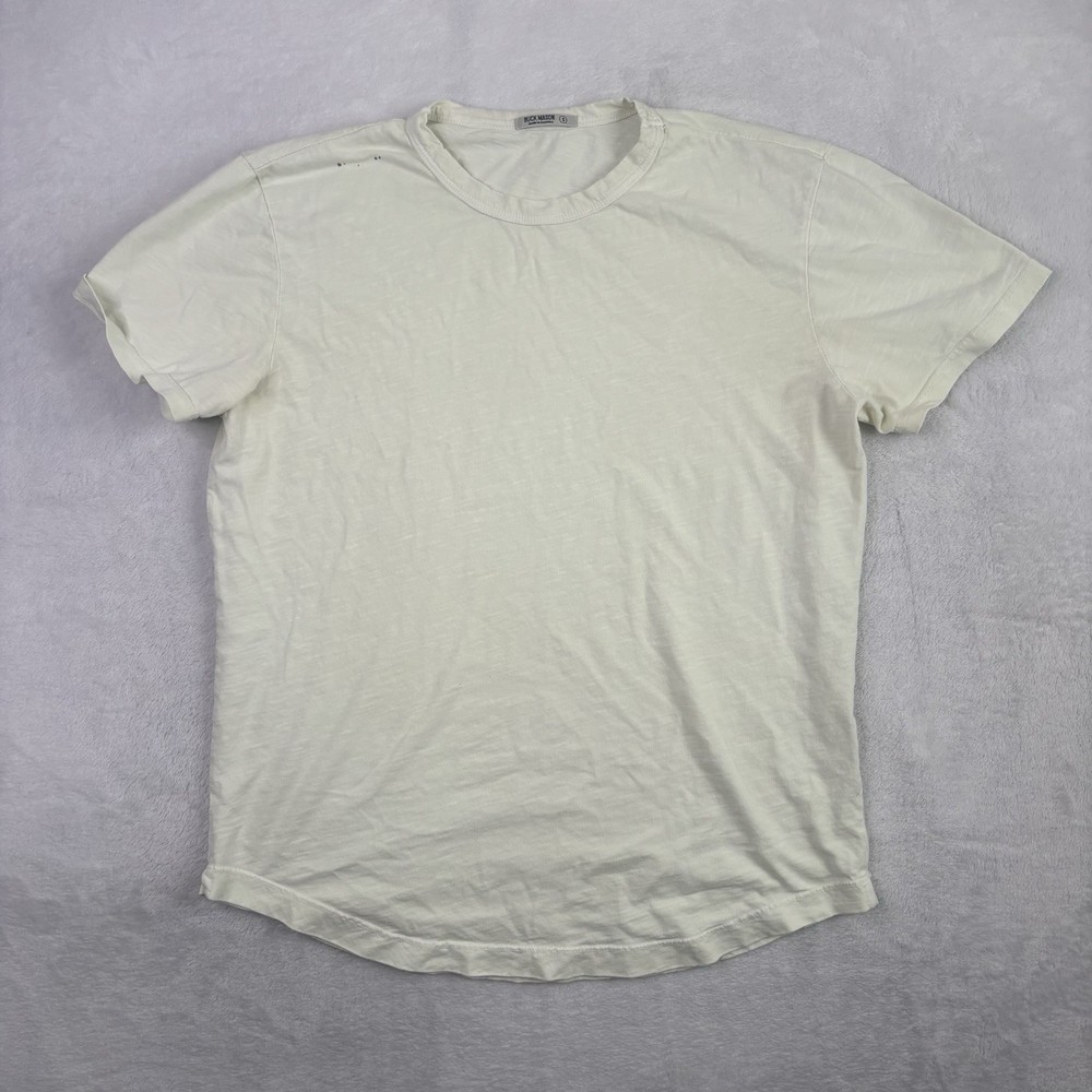 Buck Mason Green Short Sleeve Organic Cotton Shirt Men’s Small