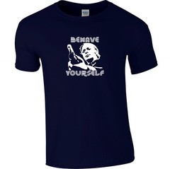 Michael Caine ‘Behave Yourself’ T-Shirt – Get Carter, Various Colours