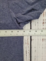 Las Vegas Nevada Heathered Blue Gray Graphic Tee Adult Size L