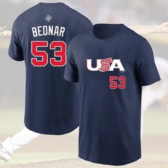 SALE – David #53 Bednar USA Baseball Team 2026 Name And Number Gift For Fan