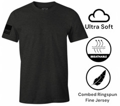 Howitzer Men’s T-shirt Standard Basic Packs Charcoal Military Grunt