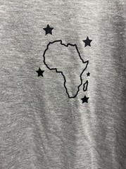Tultex 241 Grey Tee Unisex XL “Muzungu Safari & Outdoor Tours”