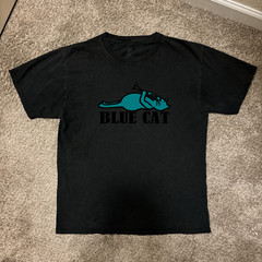 Blue Cat Records 60s Soul & R&B Music Label Retro GFT Tee Shirt