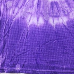 “420” Tie Dye T-shirt Adult XL Purple Spiral Cotton Hippie 70’s New