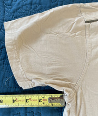 Pierre Cardin Beige T-shirt, Polo Game w Embroidered Patch, XXL, Cardin Sport
