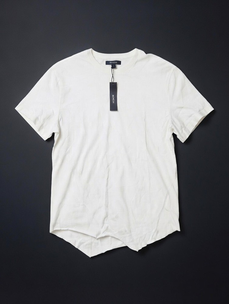 NovaMen White Asymmetrical Hem Tee XL – Urban Fashion With Tags