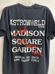 Travis Scott Astroworld Madison Square Garden T-shirt