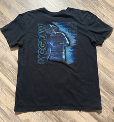 Tim McGraw Shotgun Rider Tour T-Shirt 2015 Country Concert Tee Men’s Large