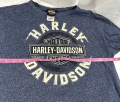 Harley-Davidson Men’s Hillbilly Gatlinburg TN Graphic T-Shirt Large Heather Blue