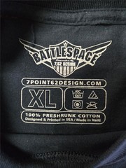 .= 7.62 Design Battlespace T-Shirt Air Force XL Preshrunk Cotton Designed in USA