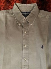 Ralph Lauren BLAKE Long Sleeve Cotton Shirt Beige L For 14Y+ Japan