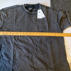 Hollister T Shirts Mens Size S Black Brown Short Sleeve Stretch Crew 3 Shirts