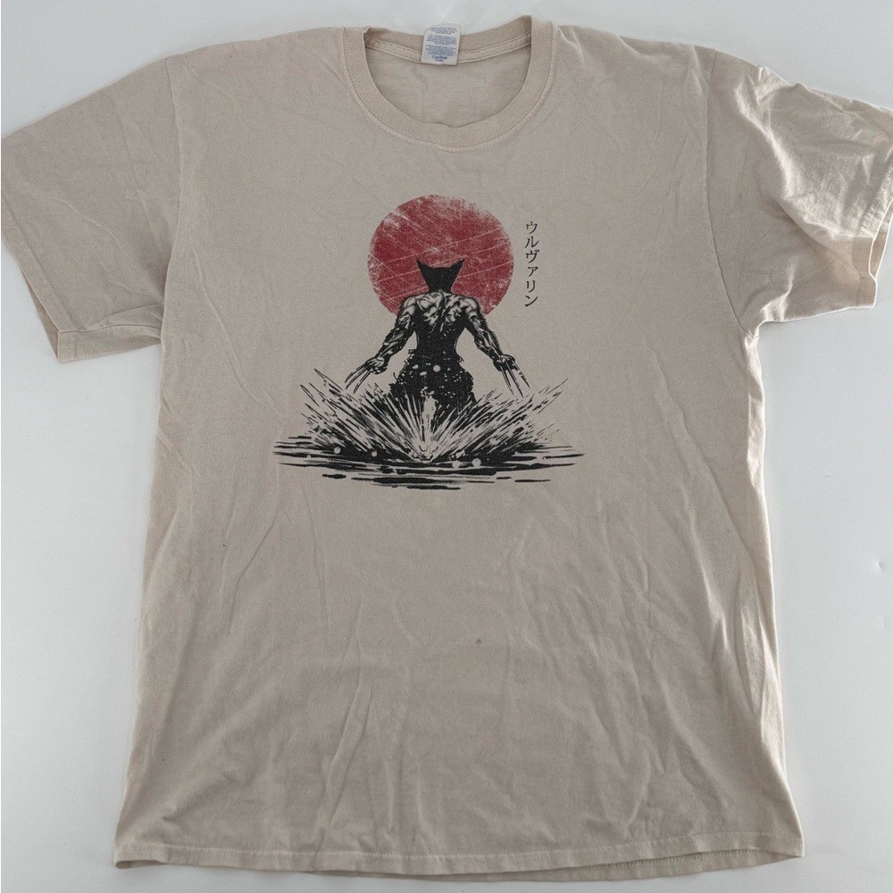 Wolverine T-Shirt 100% Cotton L