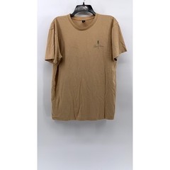 ASCOLOUR Men’s Tan Graphic Short Sleeve T-Shirt SZ L
