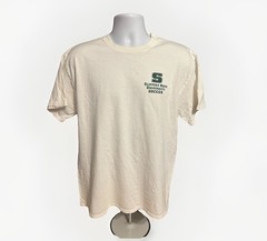 VTG Slippery Rock University Soccer Tee Shirt Adult Large White Short Sleeve