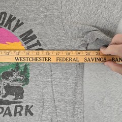 Homage National Park T Shirt Lot Of 2 Mens Medium Yosemite Great Smoky USA Made
