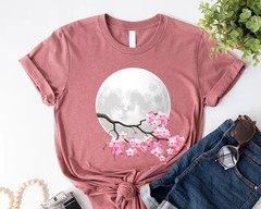 Cherry Blossom Nature Comfort Tee Shirt Floral Spring Summer