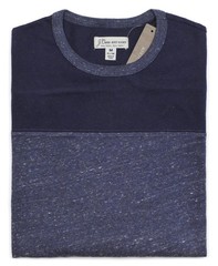 J.Crew Men’s Medium Slim Fit 100% Cotton Colorblock Shirt, Two Tone Blue NWT