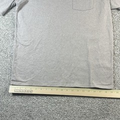 Patagonia Responsibili T Shirt Men Small Gray Chest Pocket Crew Neck Regular Fit