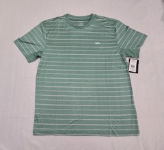RVCA Mens Sweep Stripe Crew UPF50 M Medium NWT $60
