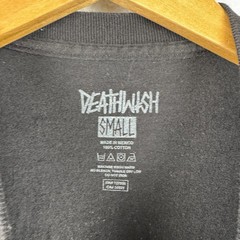 Deathwish Mayhem Adult Small Shotgun Skeelton Short Sleeve Skater Shirt
