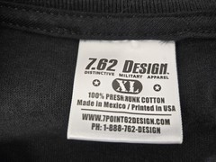 US Navy Men’s XL Black Graphic T-shirt Onward to Victory 7.62 Designs
