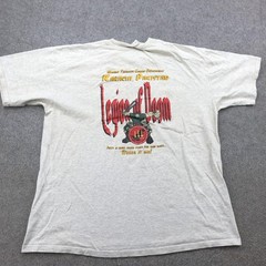 Vintage Marine Shirt Mens XL Legion Of Doom Karachi Pakistan Security Guard 90s
